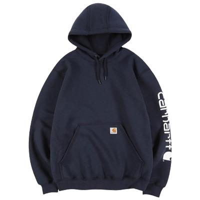 Hoodie Pullover Sweatshirt Hoodie Trainer Hooded Graphic Logo Loose Fit Fleece Lined K288 M [Carhartt] Men's New_Navy(472) [Used]