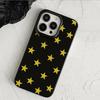 Black Star Full Screen Case for iPhone 15 Pro Max