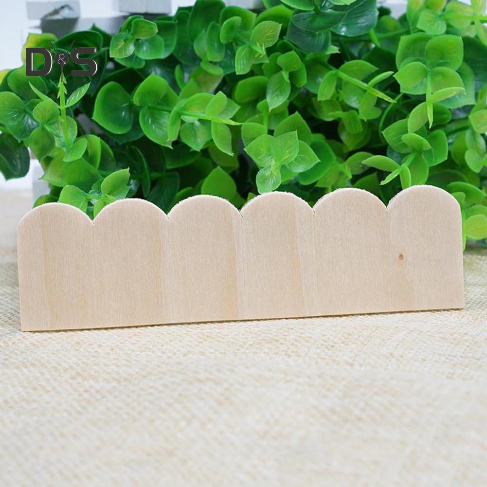 Bláto v oku Dřevěné střešní tašky domeček pro panenky Doplněk pro miniaturní malování pokojíčku vlastními rukama