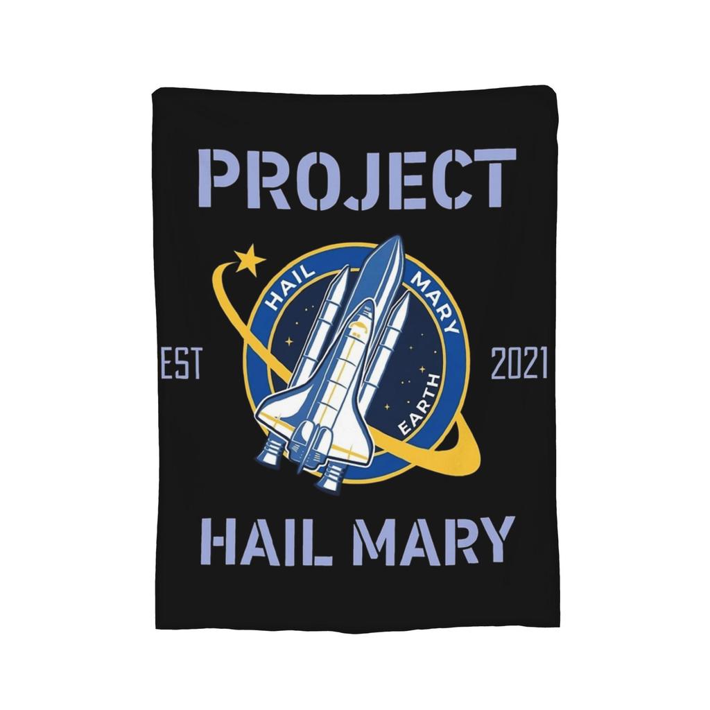 Project Hail Mary Movie Blankets Coral Fleece Plush Winter Portable Lightweight Throw Blankets for Bedding Office Rug Piece