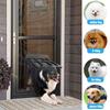 Pet Screen Door Dog and Cat Flap Door for Screen Door In Out 2Way Locking Pets Doors