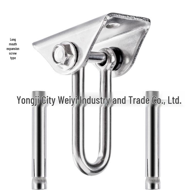 Rotating 304 Stainless Steel Aerial Yoga Hammock Hanging Kit