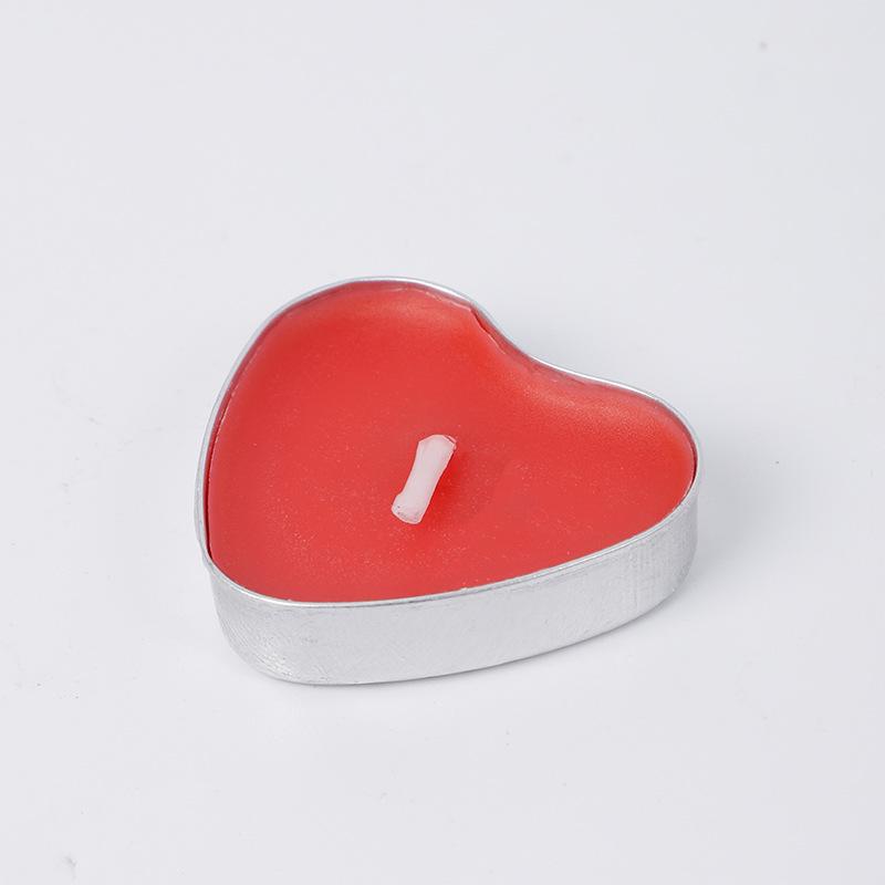 Heart-Shaped DIY Candle Set - 2-Hour Tealight for Valentine's, Proposal, or Birthday