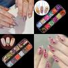 Nagelkunst-Werkzeugset Kompletter Satz mit Nagellampe Glitzer Diamant-Dekorationen Nagelpinsel Puffer Bohrer Feile Maniküre-Werkzeug für Anfänger