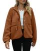 Autumn Winter Women's Fleece Hoodie Jacket - Sporty Casual Style 2023