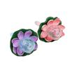 Innovative Lotus Shape Humidifier with Colourful LEDs for Daily Well-being