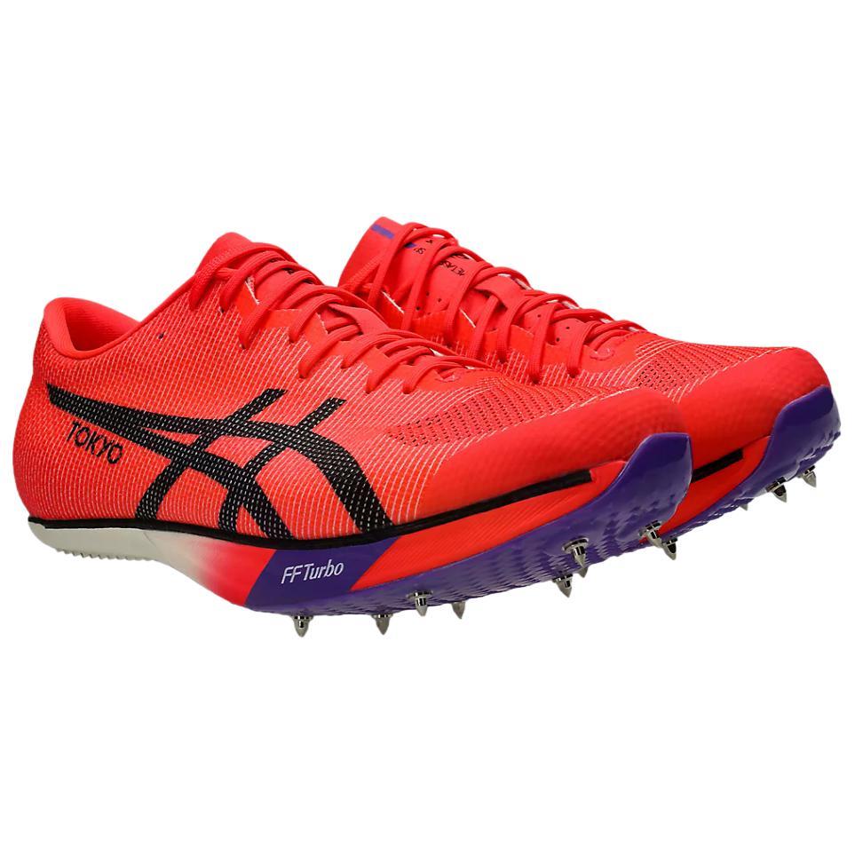 ASICS MetaSpeed SP Breathable Running Shoes Unisex Red 1093A234-600