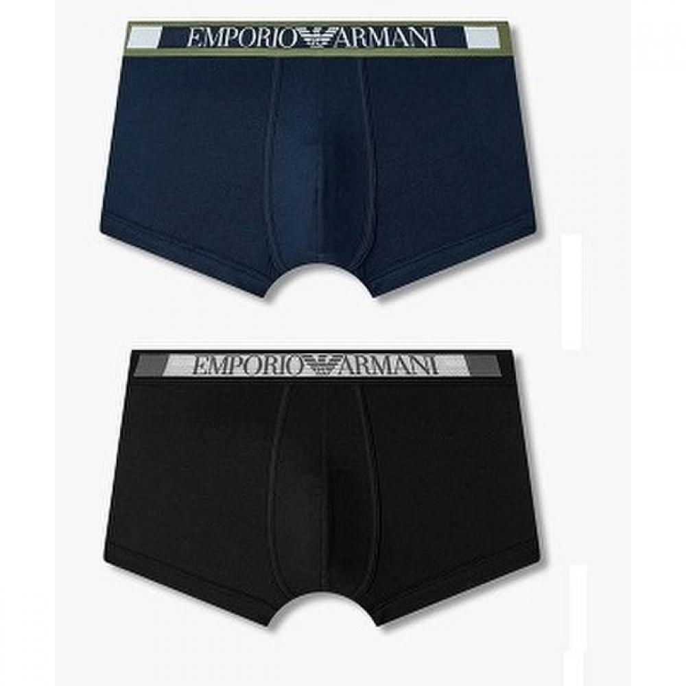 

Emporio Armani Men S Color Block Logo Banding drawerS Set 2p L(105)