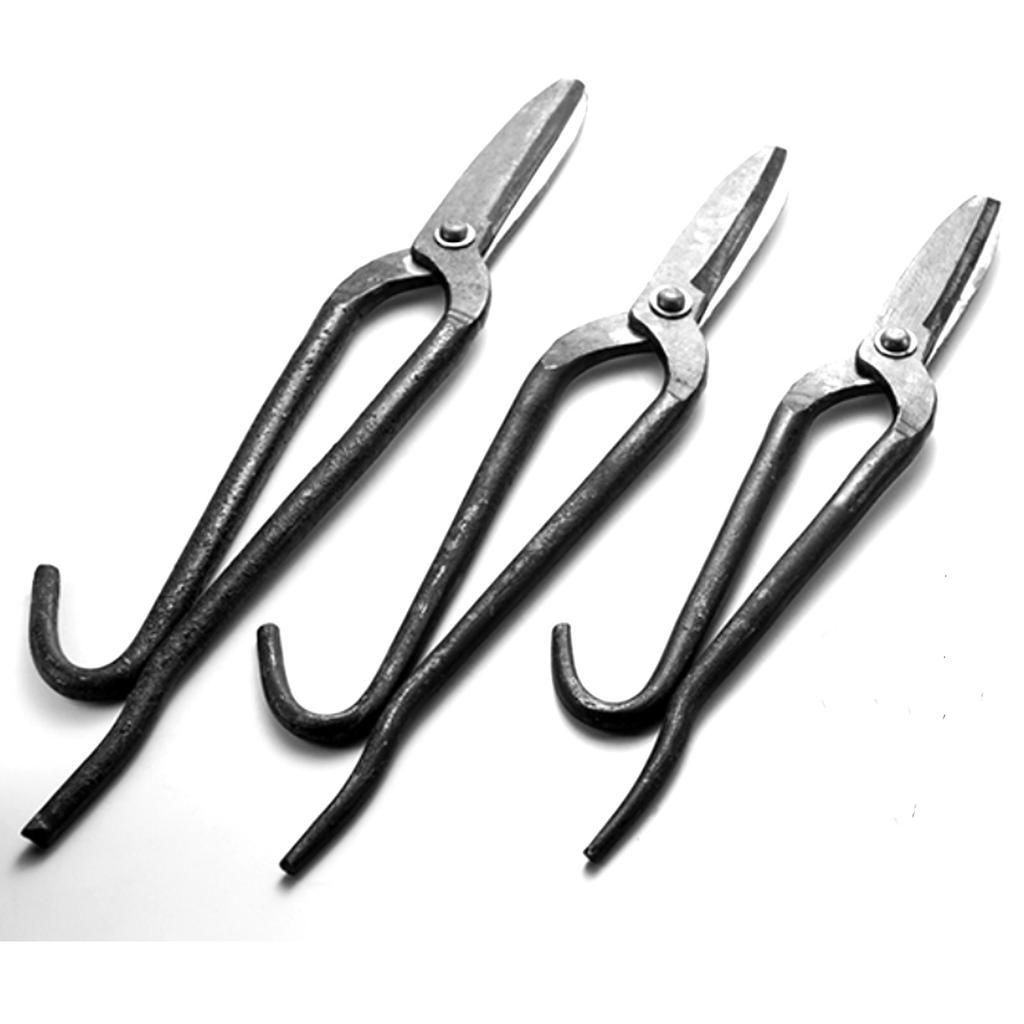 Professional Manganese Steel Metal Straight Shears, Heavy-Duty Industrial Scissors for Cutting Hard Wire