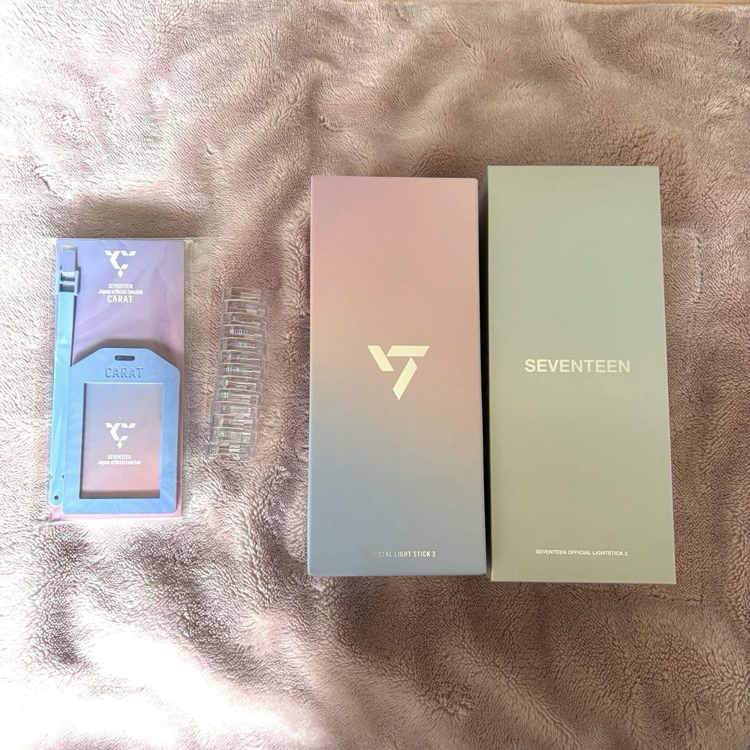 

[USED] Seventeen penlight decoration ring FC renewal bonus