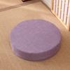 New 40x6cm Tatami Meditation Cushion Linen Thicken Yoga Stretching Cushion Round Removable Window Cushion Machine Washable