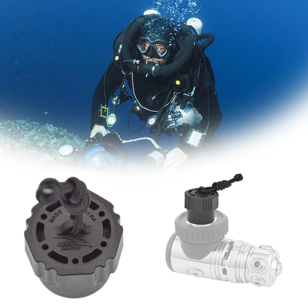 Scuba Diving Tank Valve Dust Plug Easy To Use First Stage Valve Cover Dust Cover Plug for Din 1ST Stage Regulator