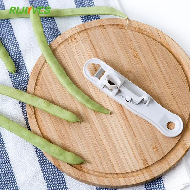 Bean Slicer Cutter Stringer Remover Peeler French Style Green Bean Vegetable Runner Slicer Cutter Stringer Remover Peeler7