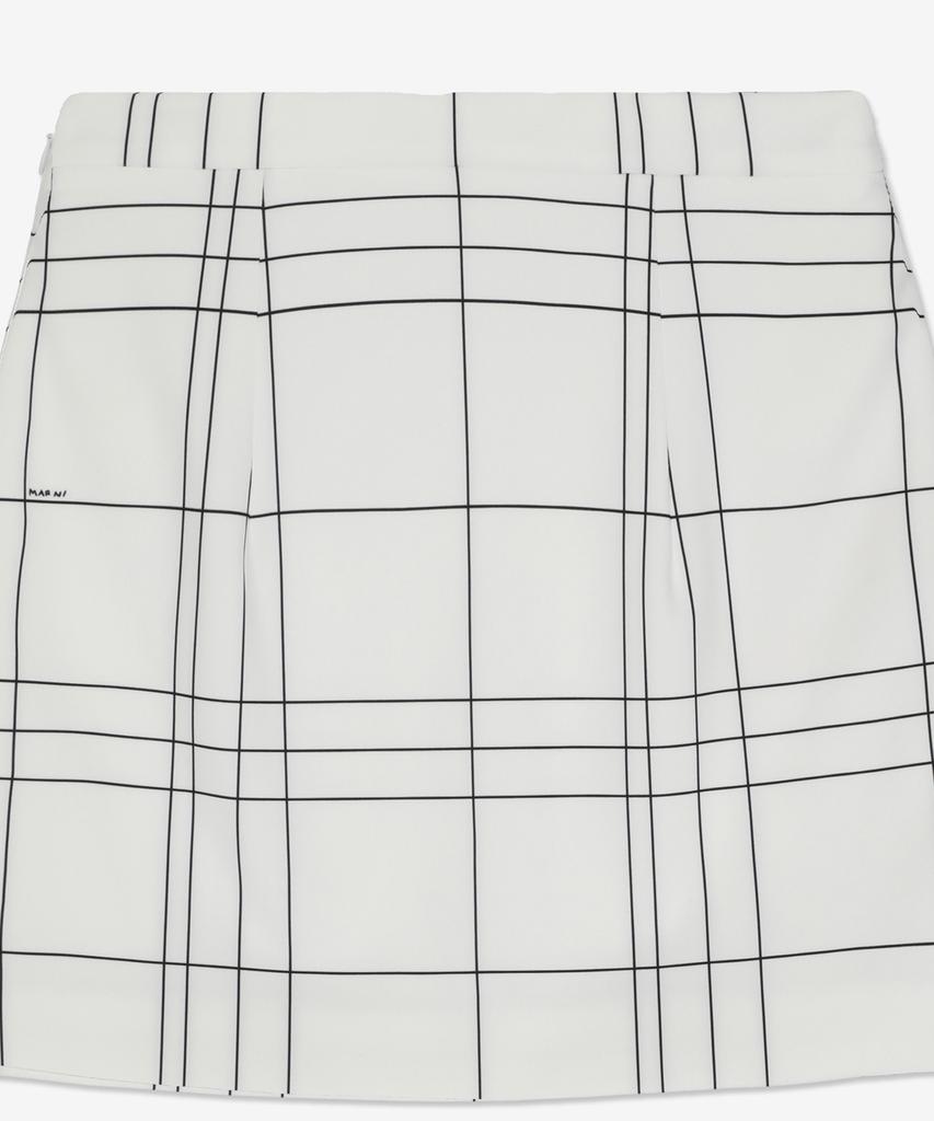 Marni Pattern Skirt - White / Goma0553S0Utn910Tcw03