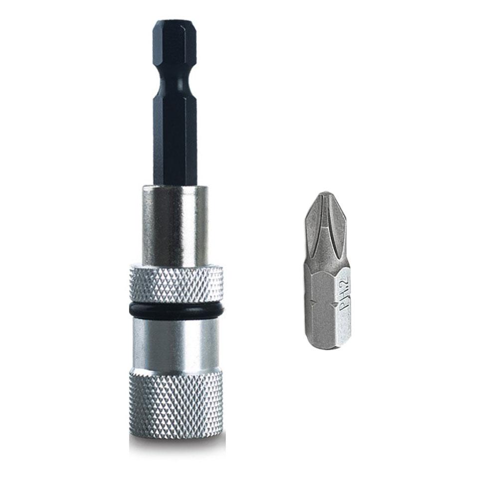 DIY Projects Electric Screwdriver Bit Magnetic Tip Screwdriver Holder Drill Bit Holder Bit Holder Adjustable Depth