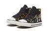 Sneakers Converse Chuck Taylor All Star 1V Cartoon Print High top Canvas Shoes Black Infant And Toddler