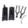Bike Hoist Overhead Pulley System Ceiling Bike Mount Hanger Holds Up To 88.18lbs for Garage Black