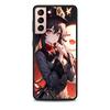 Hu Tao Genshin Impact Case for Samsung Galaxy S23 S10e S10 S21 FE S22 S9 S24 Ultra S20 Plus Soft Black TPU Phone Cover Bumper