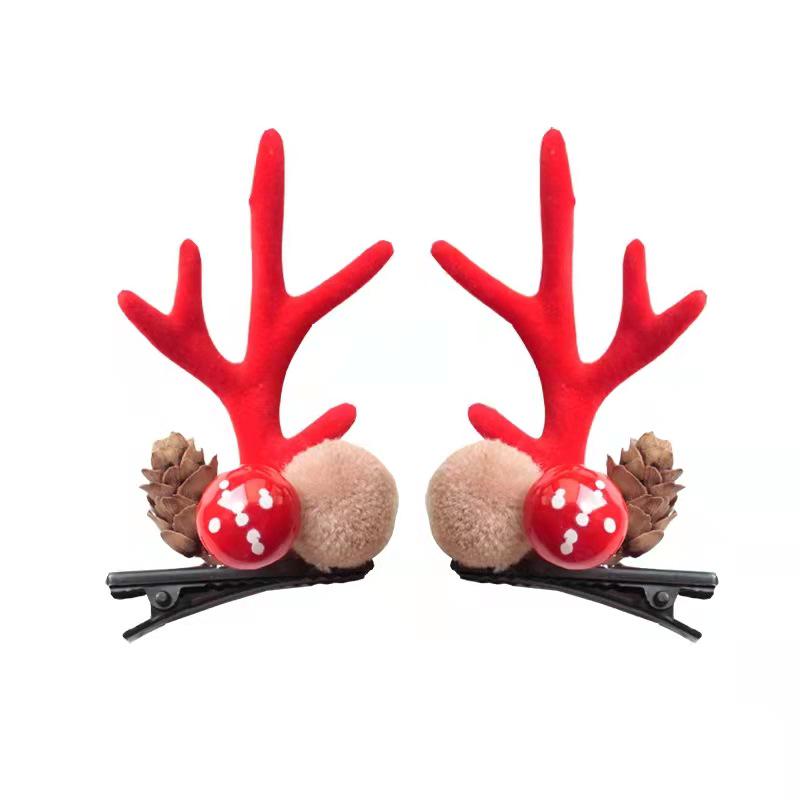 Christmas Antler Hair Clip: Cute Baby & Children’s Headband for Performance Props
