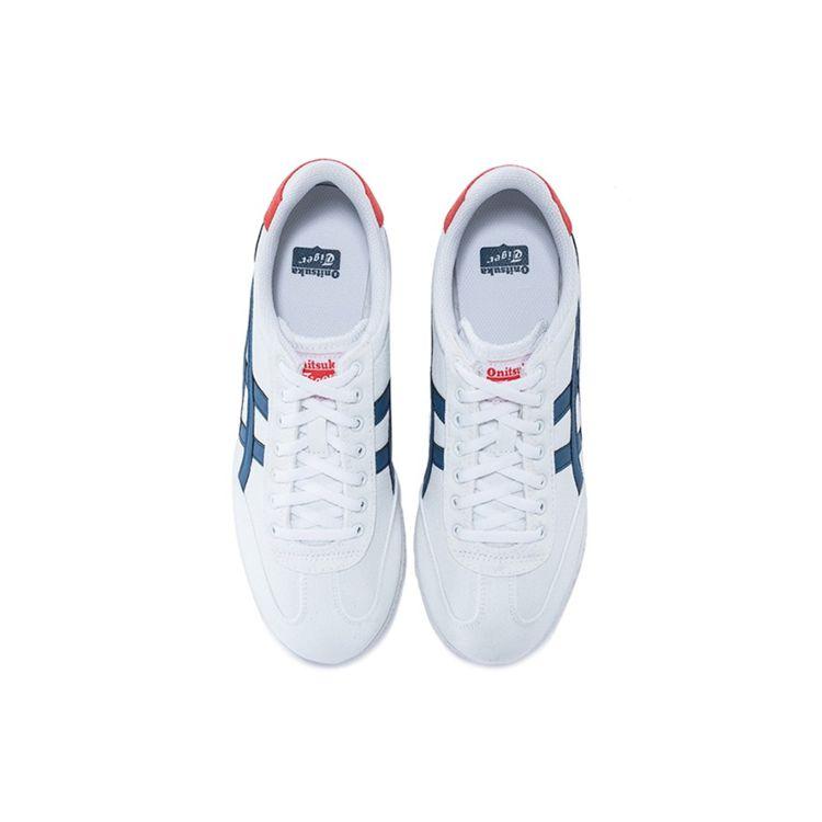 ONITSUKA TIGER Machu Racer Fabric Retro Sports Lightweight Shock Absorbing Durable Non-Slip Low-Top Casual Shoes Unisex Sneaker 1183A858-100