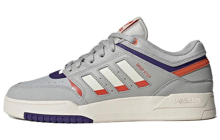 Adidas Originals Drop Step Low  Grey Purple Orange  HP2248 44.5