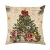 Christmas Pillowcases  Holiday Decorations  Living Room Sofa Cushion Covers  Bedroom Pillow Covers(Without Pillow Core)