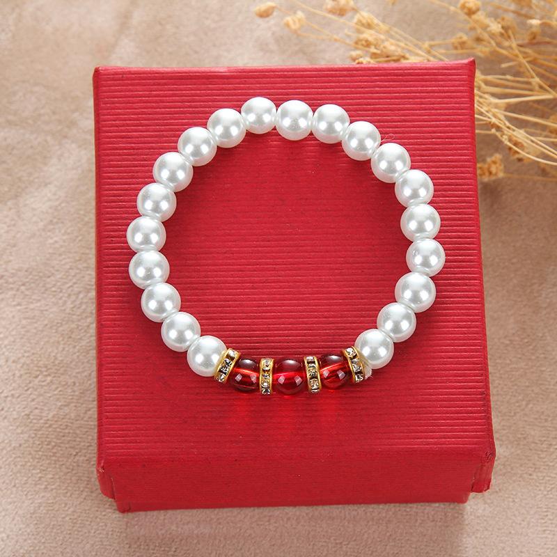 Vintage Módní Perlová Šperková Sada Pro Ženy Náhrdelník Náušnice Náramek Sada Svatba Párty Šperky Dárek Pendientes