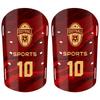 Professional Soccer Shin Guards With Sublimation Print Training Match Use
