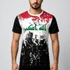 Damen Herren T-Shirts Lässig Sport Locker Rundhals Kurzarm Übergroßes T-Shirt Modisch Bequem Locker Weich Atmungsaktiv Bedrucktes 3D T-Shirt