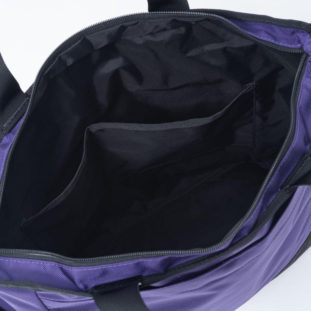 DESIGN Logo Tote Bag Lightweight Nylon Tote 5 Colors SlashBEAMS One-Point - Casual, Bag, (Purple)