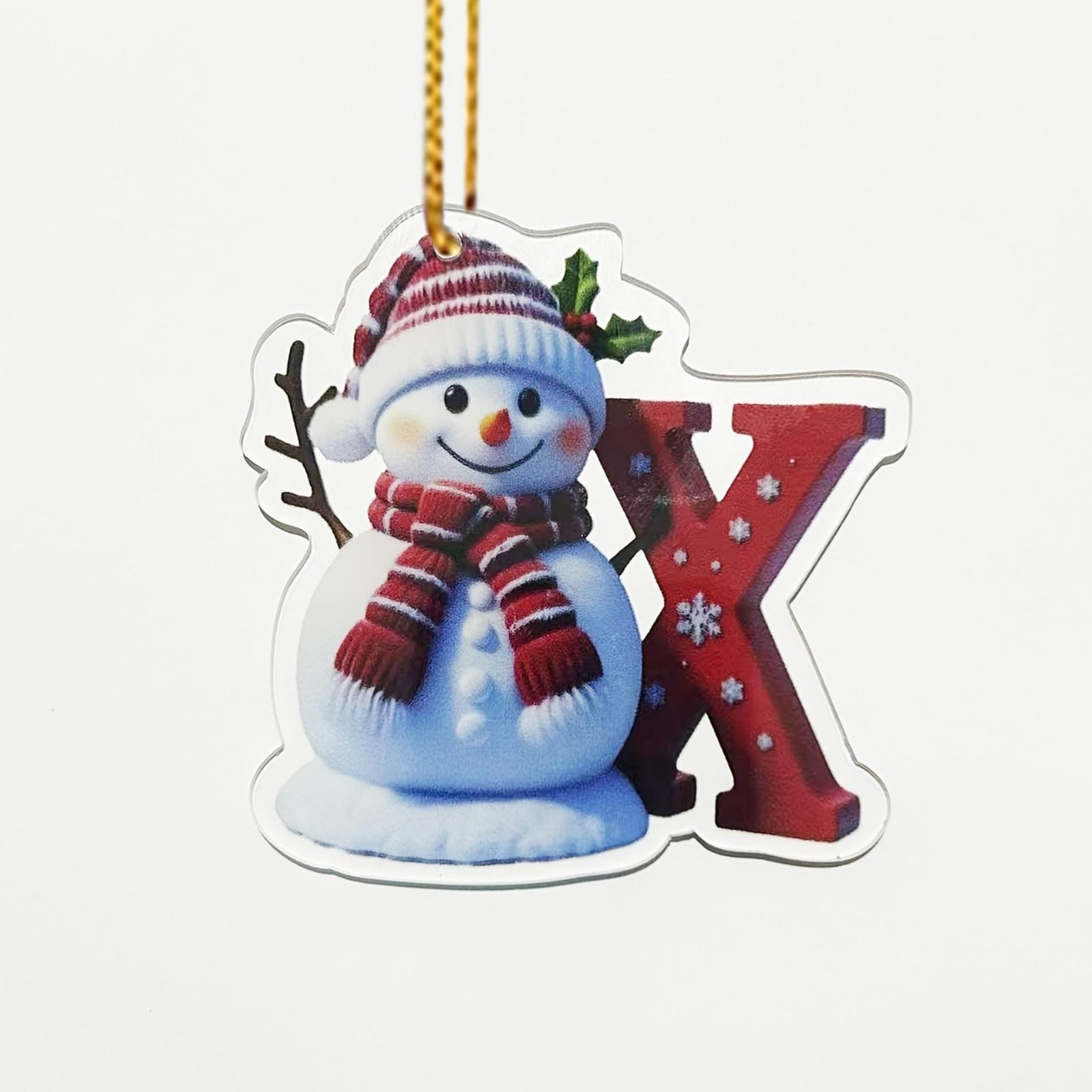 

Рождественское украшение Подвеска Рождественская елка Бирка Тематическая вечеринка Поделки Орнамент One Size