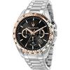 Traguardo Black Metal Men's Quartz Chronograph with Date R8873612047