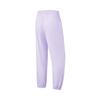 Li Ning Simple Casual Versatile Sports Long Pants Women bottoms Lilac AYKU552-5