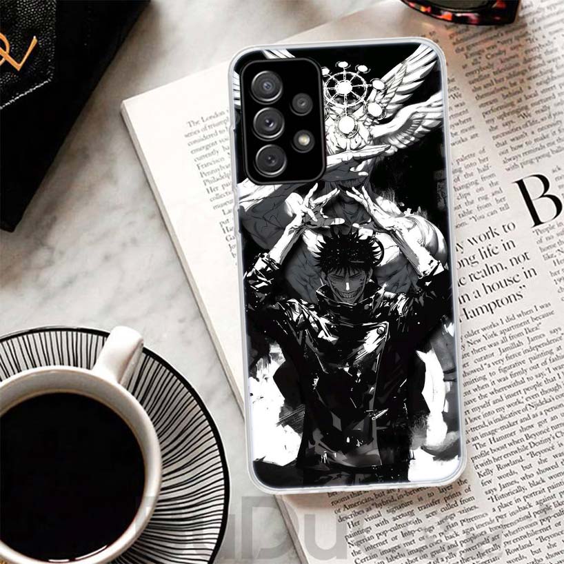 Kaisen J-Jujutsu Sukuna Mahoraga Phone Case For Samsung A17 A16 A26 A36 A56 A15 A14 A13 A55 A54 A53 A35 A34 A33 A25 A24 A23 A05S