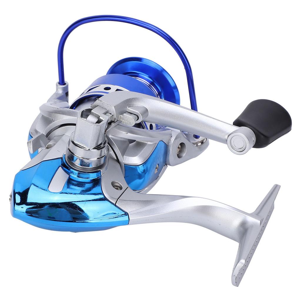 Metal Spinning Reel 13 Bearings 5.2:1 Gear Ratio Left Right Interchangeable Fishing WheelKM4000