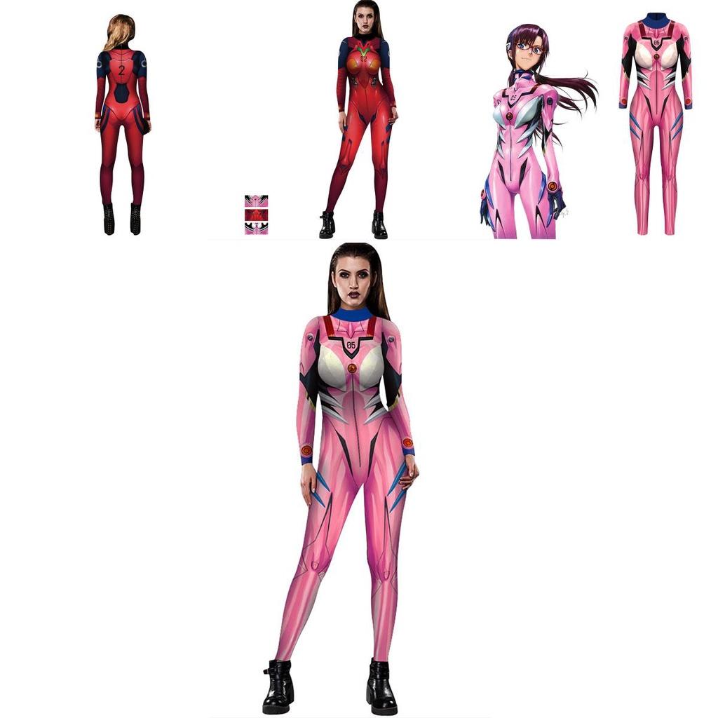 Elegant Eva Neon Genesis Evangelion Cosplay Bodysuit With Exquisite Workmanship And Perfect Stitches