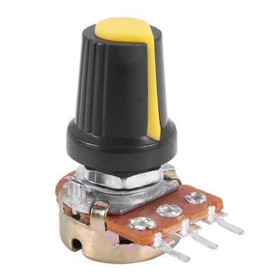 A84X-10 Piece 100K Ohm 3 Terminals Linear Taper Rotary Audio B Type Potentiometer Pot