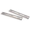 12  -18  Stainless Steel Drawer Slide Rail 3 Section Glide Device Furniture(12  undamped)
