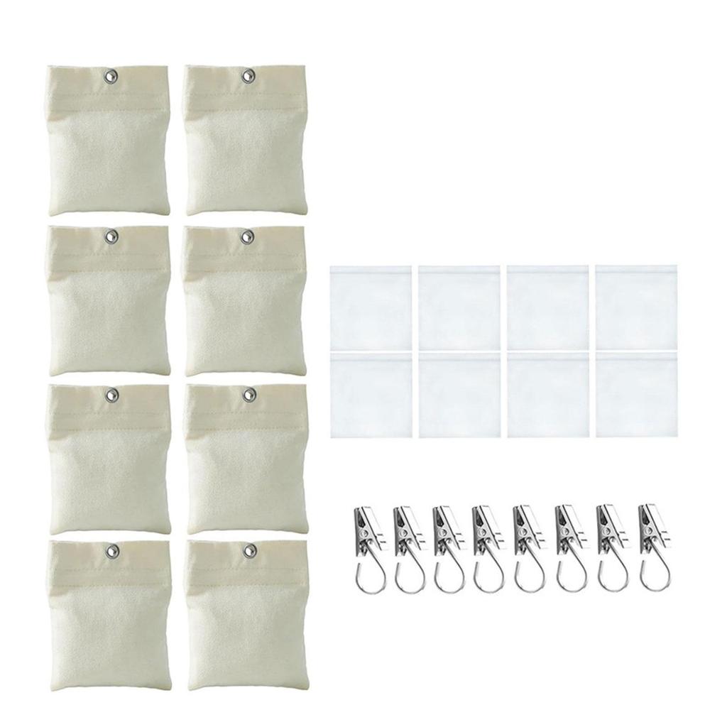 8Pcs Outdoor Curtain Weights Sandbags Professional Easy to Use Reusable Heavy Duty with