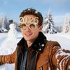 2026 Christmas Theme Digital Funny Glasses Party Decoration New Year Photo Frame Creative Eye Wear for Holiday Celebrations