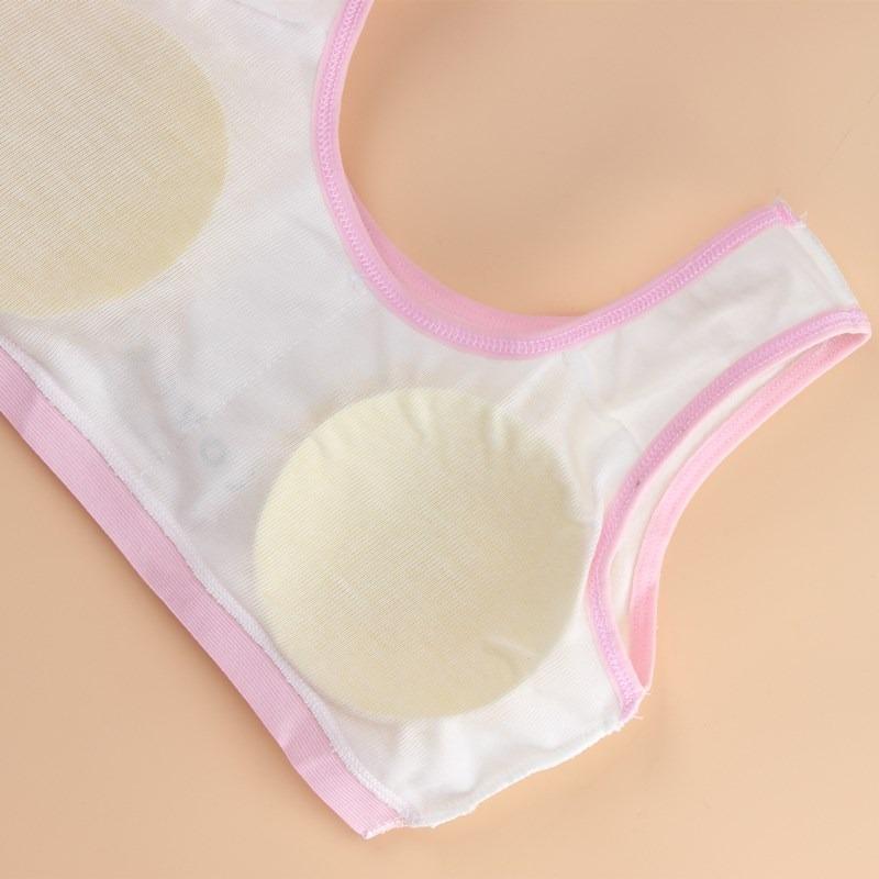 Biustonosze treningowe Dziewczyna Nastolatki Bielizna Jednolity kolor Sport Young Racerback Trening Crop Odpinany