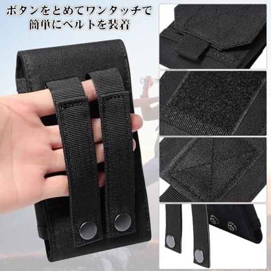 Jisoncase Smartphone Pouch Men Birthday Gift Mens Waist Belt Type Compatible All Models Under 6.1 Inches Supports iPhone Convenient Carrying Suitable