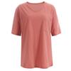 Shop   Women PockeT Basic V Neck oVerfiT Inner ShorT sleeVe T shirT Beige Dai Ws