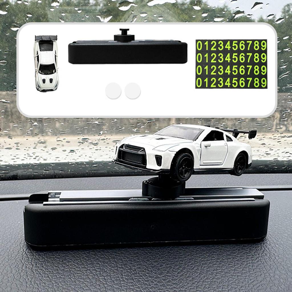 1/64 Car Model Auto Interior Accessories Birthday Gift Decorative Dynamic Dashboard Decoration