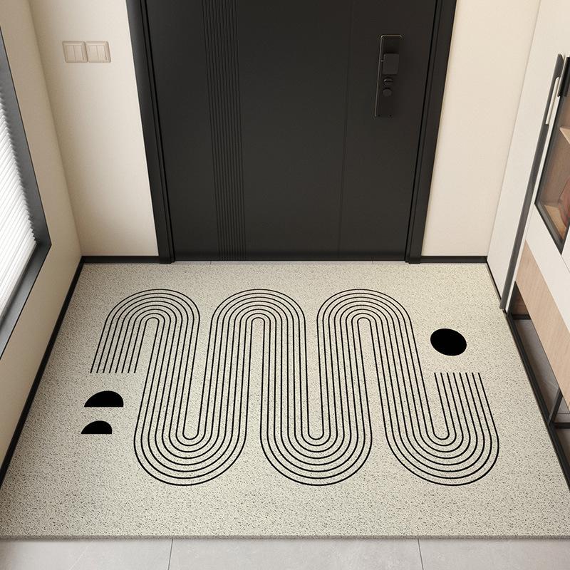 

Придверный коврик Современный и простой коврик Износостойкий и противоскользящий коврик 120 * 140cm