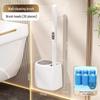 Cmaos Wall-Mounted Disposable Toilet Brush Kit