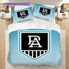 Set Copripiumino Trapuntato Port Adelaide Federa Decorazione per la Casa Regalo di Compleanno (1 * copripiumino + 2 * federa, senza nucleo)