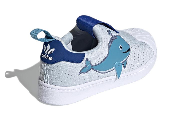 adidas Superstar 360 Primeblue Little Kid 'Whale'