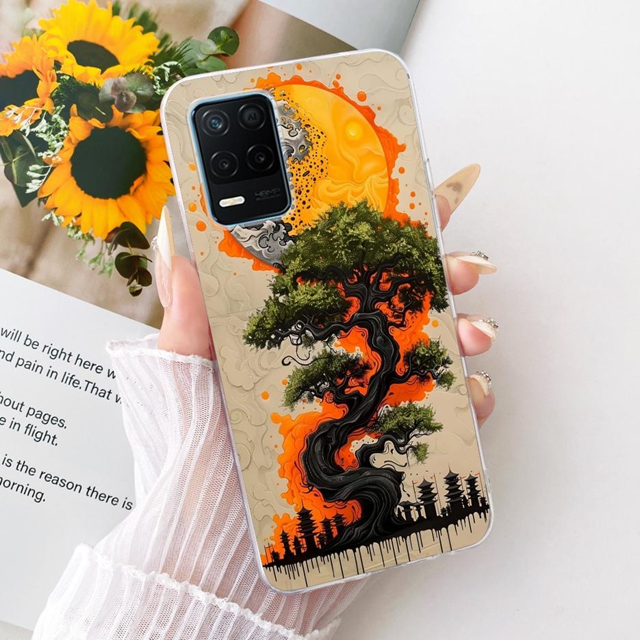 For Realme Narzo 30 5G Case RMX3242 Stylish Butterfly Painted Cover Soft Silicone Case For Realme Narzo 30 Pro Narzo30 5G Fundas