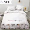 Cartoon Love Cats 3D Bedding Set Twin Queen King Size Duvet Cover Home Textile Decor Fashion Animal Print